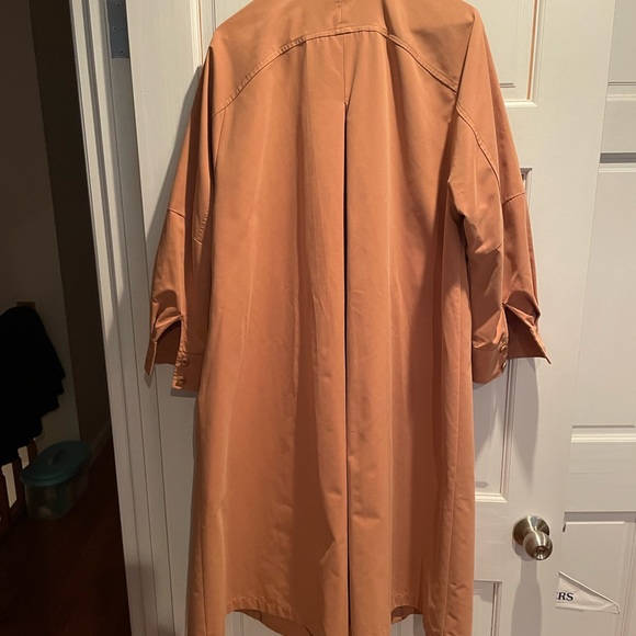 Moussy Sz1 (szS) Swing A-line Duster Trench Coat - Picture 3 of 8